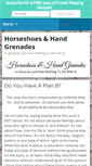 Mobile Screenshot of horseshoes-n-handgrenades.com